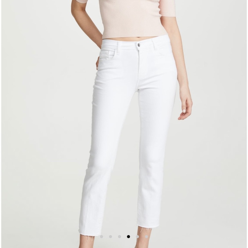 L'AGENCE Sada High Rise Crop Jeans Size 23